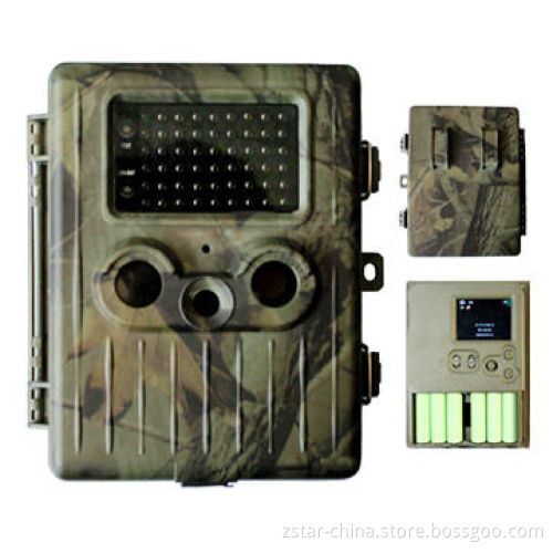 12MP 940nm Black IR HD Scouting Game Camera with 720P Video Size 2.5-inch TFT LCD 32GB